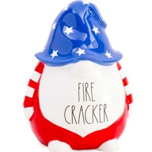 Rae Dunn Firecracker Gnome